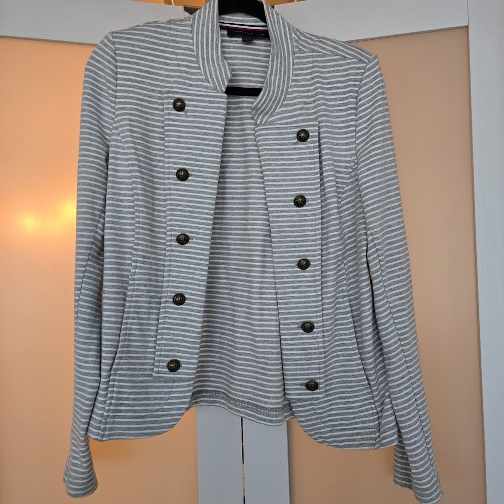 Tommy Hilfiger Women's Military Band Jacket - Picture 2 of 7
